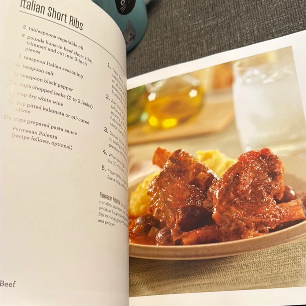 Cook Instant! Recipe Book. Never Used. For your ELECTRIC PRESSURE COOKER!